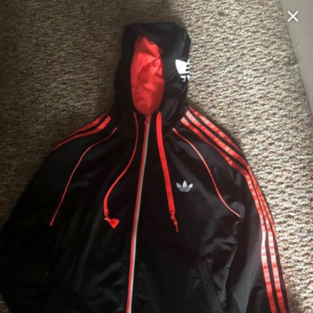 Adidas zip up sweat shirt